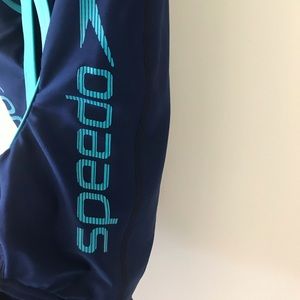 Speedo one-piece racerback swimsuit